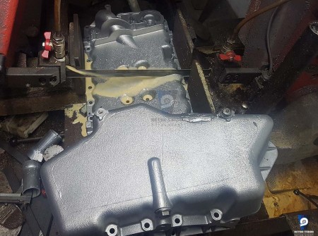 Shortened B6304 oil sump to fit T5 B5234t Volvo engine