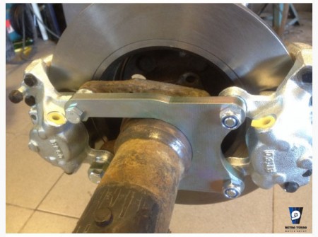 Volvo 240 245 242 Turbo double brake adapter plates. Second brake caliper adapter KIT.