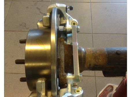 Volvo 240 245 242 Turbo double brake adapter plates. Second brake caliper adapter KIT.