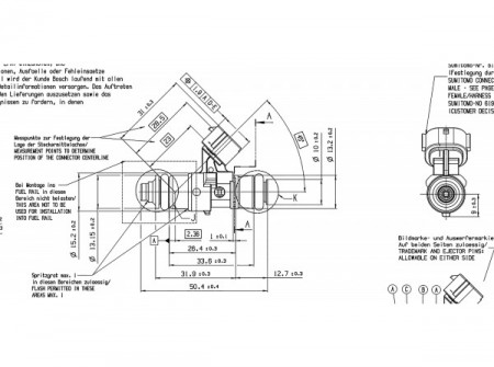 BOSH 2200cc Injector