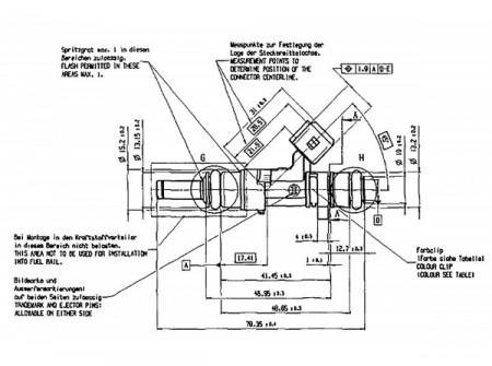 BOSH 630cc Injector