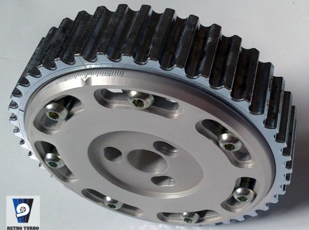 Volvo 242 245 Turbo 8V Adjustable Cam Wheel Square Tooth Black 1 Deegree
