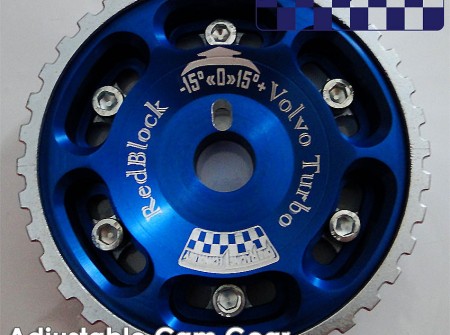 8V Adjustable cam wheel square tooth B230 B200 Volvo 240 740 940 v3