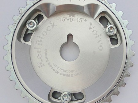 Volvo 242 245 Turbo 8V Adjustable Cam Wheel Square Tooth Black 1 Deegree