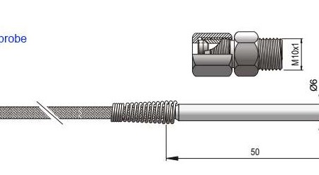 INCONEL EGT PROBE EcuMaster EMU