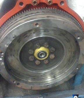 M90 box  input shaft adapter single mass flywheel B230 B200 TUrbo conversion Volvo 240 740 940