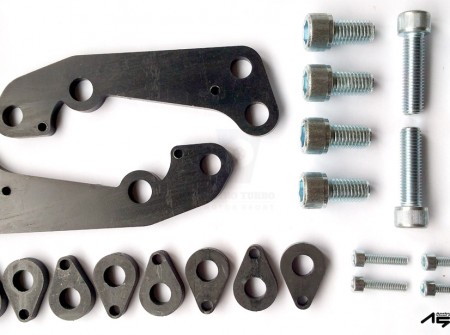 Volvo 740 940 to S60R Caliper Adapters Front Axle for 330 mm rotor 30645222