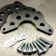 Volvo 240 Motorsport double caliper adapters.