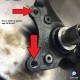 Volvo 740 940 to S60R Caliper Adapters Front Axle for 330 mm rotor 30645222