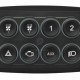 EcuMaster 8 key keyboard CANbus switch panel