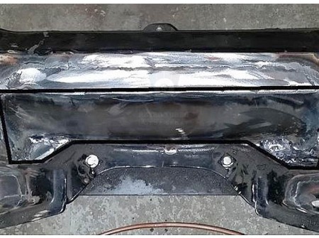 Volvo 740 940 crosmember modification for 1jz 2jz