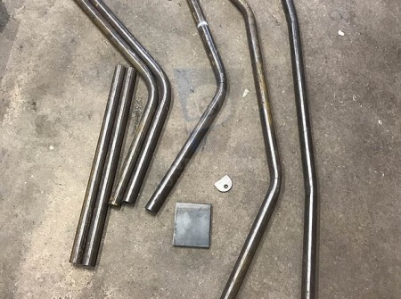 Volvo 740 940 tabular front bash panel KIT contents