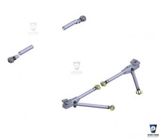 volvo 240 242 front adjustable control arms