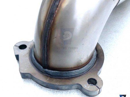 Volvo 240 242 245 T5 T6 downpipe stainsless steel LHD