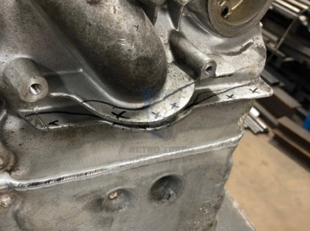 Volvo 240 244 242 solid whiteblock T5 T6 engine mounts required modification of oil pan 2