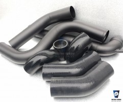 Volvo 240 245 242 T5 RWD whiteblock SWAP custom inlet piping KIT2