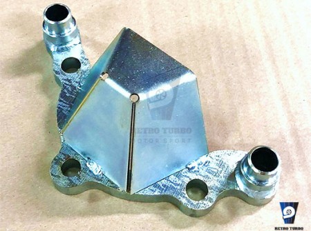 Volvo 240 series, whiteblock swap starter motor cover plate