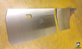 Volvo 242 motorsport aluminium door panel KIT front and rear