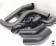 Volvo 740 940 T5 RWD whiteblock SWAP custom inlet piping KIT2 with silicon hoses