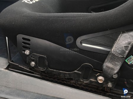 Volvo 740 940 sport seat mount bracket installation