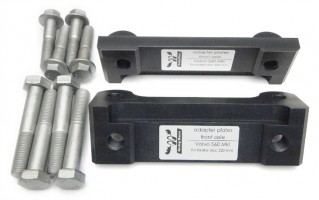 Volvo S60 MK1 320mm brake caliper adapter plates Alfa159 77363536 RenauldRS 410010873R