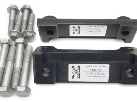 Volvo S60 MK1 320mm brake caliper adapter plates Alfa159 77363536 RenauldRS 410010873R
