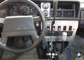 volvo 240 242 aluminium center consol panel