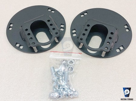 volvo 740 940  drifting lowering solid top plates for BC coilovers extra camber