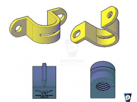 volvo 850 v70 v70 ARB bush and bracket lightweight billet Volvo OE 6800334  Volvo OE 3546730