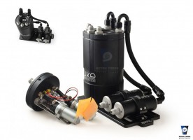 NUKE FUEL SURGE TANK KIT DUAL FUEL SURGE TANK KIT FOR DUAL INTERNAL BOSCH 040 NK150-01-302 retroturbo motorsport