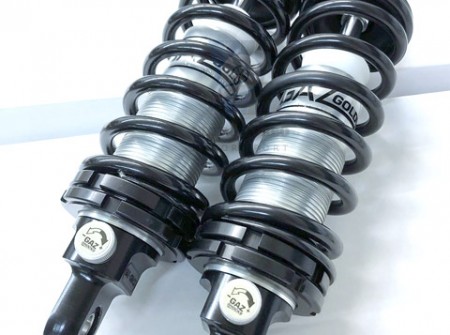 Volvo 240 242 GAZ GOLD rear coilovers RetroTurboMotorsport OEM 552198, 552483-0